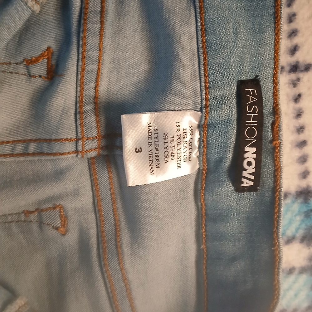 Fashion Nova Light Blue Jeans
